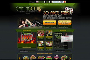 Gaming Club Casino screenshot