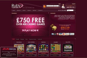 Ruby Fortune Casino screenshot